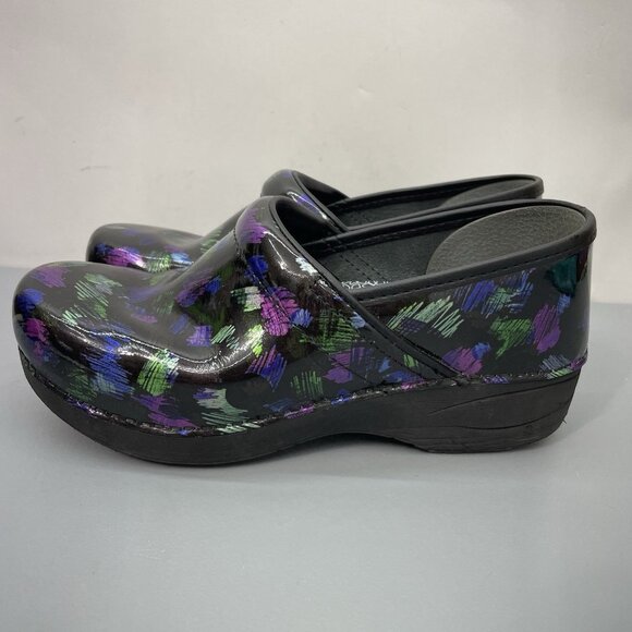 Dansko XP 2.0 Clogs Shoes Professional Nursing Colored Pencil Black Womens 8.5 - Picture 5 of 13